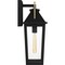 Quoizel Buckley Outdoor Wall 1 Light Matte Black BUK8407MBK - alternate 2